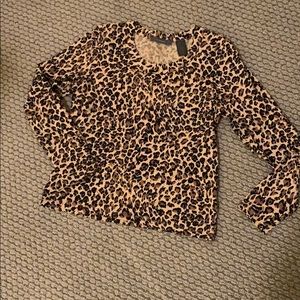 Liz Claiborne stretch long sleeve top